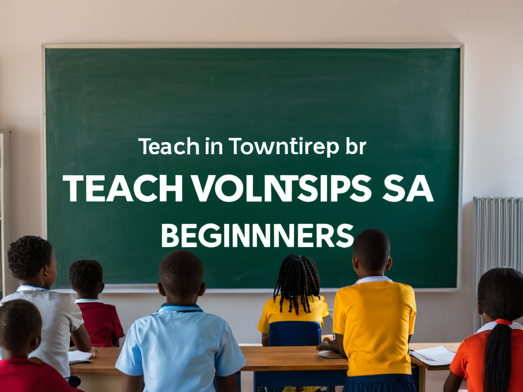 Featured image for blog post: Teach in SA Townships: Top Volunteer Programs for Beginners